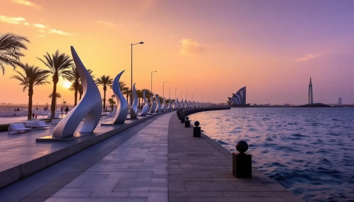 Jeddah Waterfront - filming location in Saudi Arabia