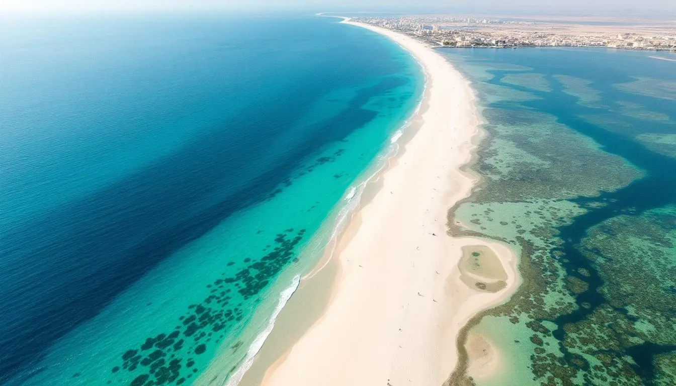 Red Sea Coast - filming location in Saudi Arabia
