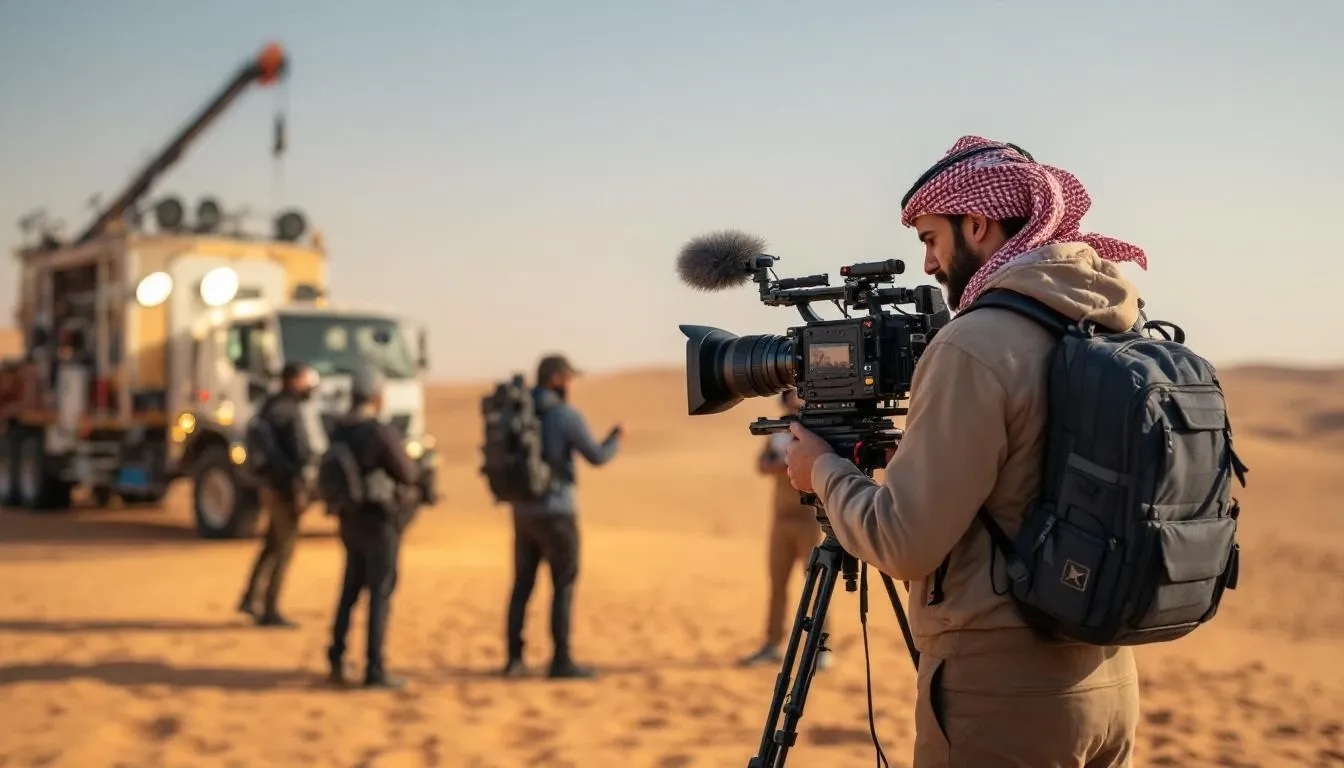 Saudi Film Crew - filming location in Saudi Arabia