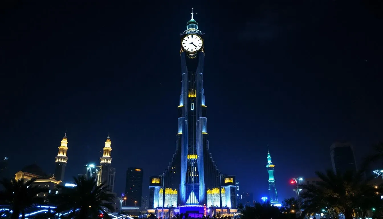 Makkah Clock Tower - filming location in Saudi Arabia