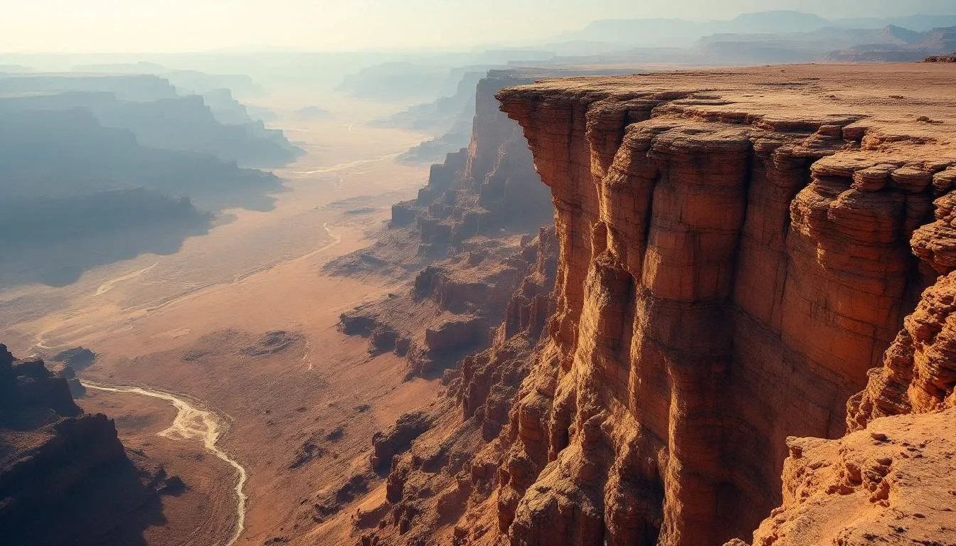 Edge Of World - filming location in Saudi Arabia
