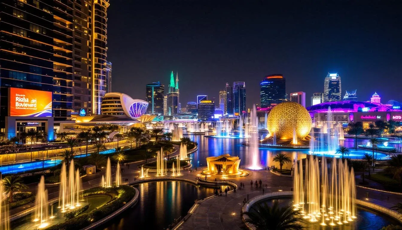 Riyadh Boulevard - filming location in Saudi Arabia